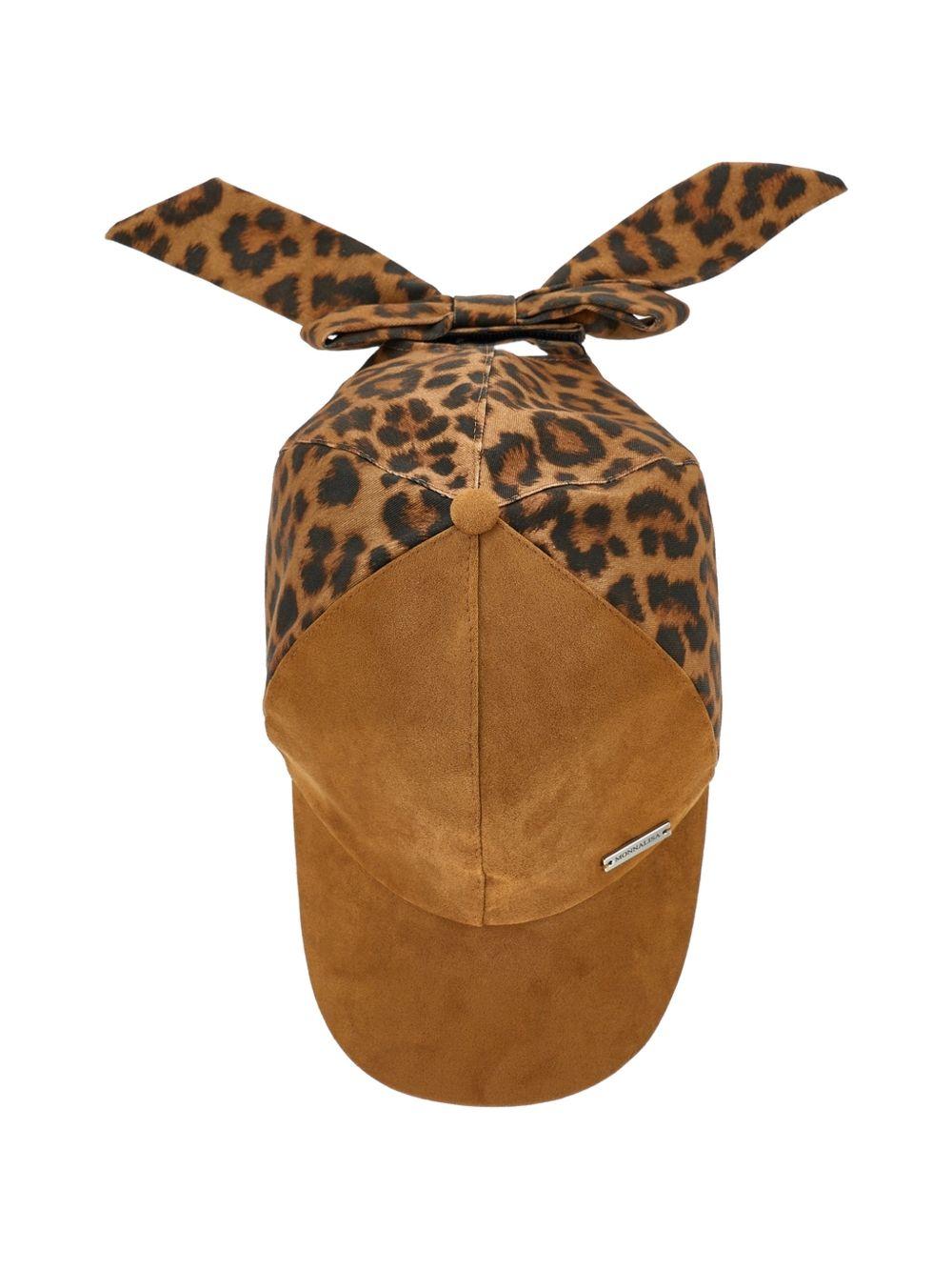Cappello da baseball per bambina Monnalisa Kids marrone con fiocco 49H001 8404 0005 MONNALISA KIDS 