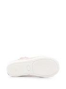 Ballerine per bambina Monnalisa Kids rosa con placca con logo 83H010 8788 094F MONNALISA KIDS 