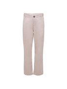 Pantaloni per bambino Bonpoint beige con logo W05BPAW00002 008 BONPOINT 