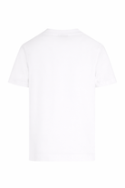 T-shirt per bambino Fendi Kids bianco con stampa grafica JMI500 7AJ F0TU9 FENDI KIDS 