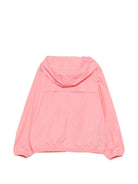 Giubbino per bambina K-Way Kids rosa con cerniera K61336W Q28 K-WAY KIDS 