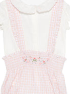 Tutina per neonata Tartine & Chocolat bianco con ricamo a fiori CC37030 30 TArtine & Chocolat KIDS 