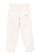 Pantaloni per donna Merci bianco in gabardine P402 OFF WHITE MERCI 
