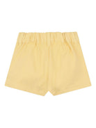 Bermuda per neonata Chloé Kids giallo con pieghe C20911 52A CHLOE' KIDS 