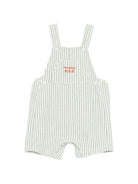 Salopette per neonato Petit Bateau multicolore con design a righe A0F4F 01 PETIT BATEAU KIDS 