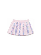 Gonna per neonata Emilio Pucci Junior rosa con dettagli con volant PZ7001 Z3278 51S EMILIO PUCCI KIDS 