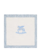Coperta Pegaso per neonato Etro Kids bianca con stampa paisley GY0520 Z3672 102CE ETRO KIDS 