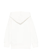Felpa per bambino Moschino Kids bianca coon stampa orsetto HUF09KLCA90 10063 MOSCHINO KIDS 