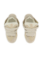 Sneakers per bambina Lanvin beige in pizzo N30329 P82 LANVIN KIDS 