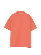 T-shirt per bambino Etro Kids rossa con colletto stile polo GY8P01 Z0022 403 ETRO KIDS 