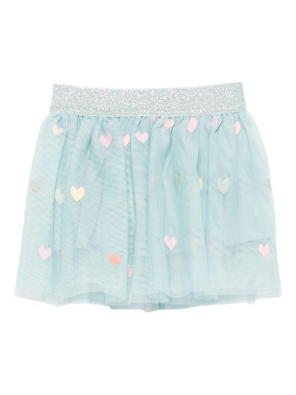 Gonna per neonata Stella McCartney Kids azzurro con decorazione TX7031 Z3079 923MC STELLA McCARTNEY KIDS 