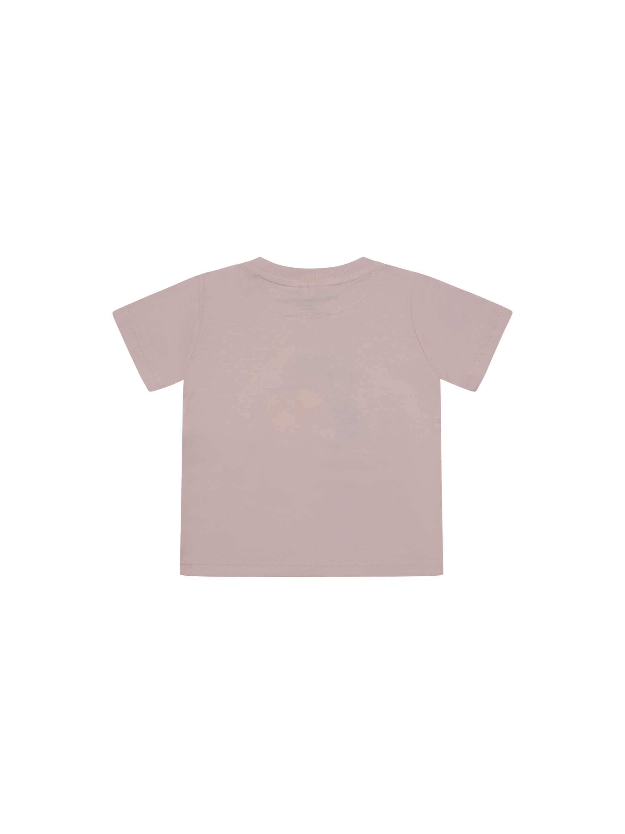 T- shirt per neonata Stella McCartney Kids rosa con stampa grafica sul davanti TY8021 Z0434 51R STELLA McCARTNEY KIDS 