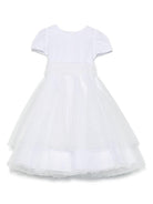 Abito per bambina Mariella Ferrari bianco con fiocco AT931 083 MARIELLA FERRARI KIDS 