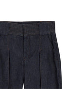 Jeans per bambino Lanvin Enfant in denim con cuciture a contrasto N30420 Z28 LANVIN KIDS 