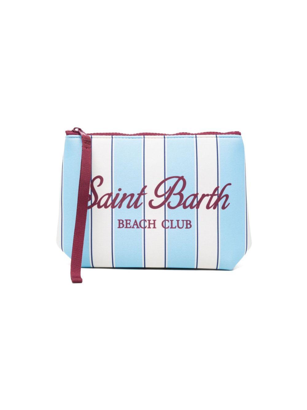 Pochette Aline MC2 Saint Barth multicolore con design a righe ALIN001 00605L MC2 ST. BARTH KIDS 