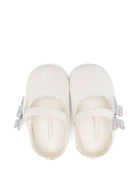 Ballerine per neonata BabyWalker bianco con farfalle PB1658 WHITE BABYWALKER KIDS 