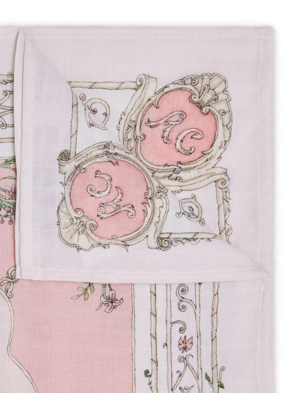 Lenzuola da culla per neonati Atelier Choux multicolore con stampa illustrazione CA-CQ-TAP P-U ATELIER CHOUX PARIS KIDS 
