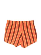 Shorts per neonato Bobo Choces arancione con design a righe B126AB049 811 BOBO CHOSES KIDS 