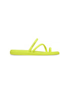 Infradito Miami per donna Crocs gialle con dettaglio ad incrocio 209862 CIT CROCS 