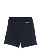 Shorts per bambino Paul & Shark Junior blu scuro con coulisse WUQ004LDA60 42370 PAUL & SHARK KIDS 
