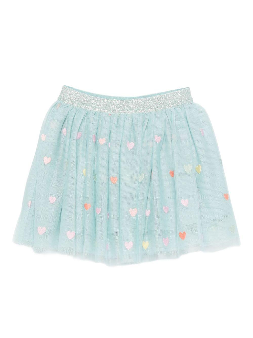 Gonna per bambina Stella McCartney Kids azzurro con decorazione TX7A51 Z3079 923MC STELLA McCARTNEY KIDS 