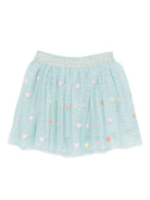 Gonna per bambina Stella McCartney Kids azzurro con decorazione TX7A51 Z3079 923MC STELLA McCARTNEY KIDS 