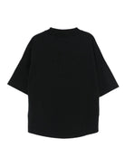 T-shirt per bambino Palm Angels Kids nero con stampa grafica PBAA002F25JER002 103B PALM ANGELS KIDS 