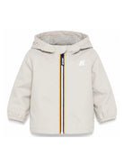 Giacca per neonati K Way Kids beige con cappuccio K4136IW 634 K-WAY KIDS 