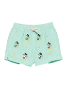 Costume per bambino MC2 Saint Barth Kids x Disney verde con stampa graficaTopolino JEA0011 02176L MC2 ST. BARTH KIDS 