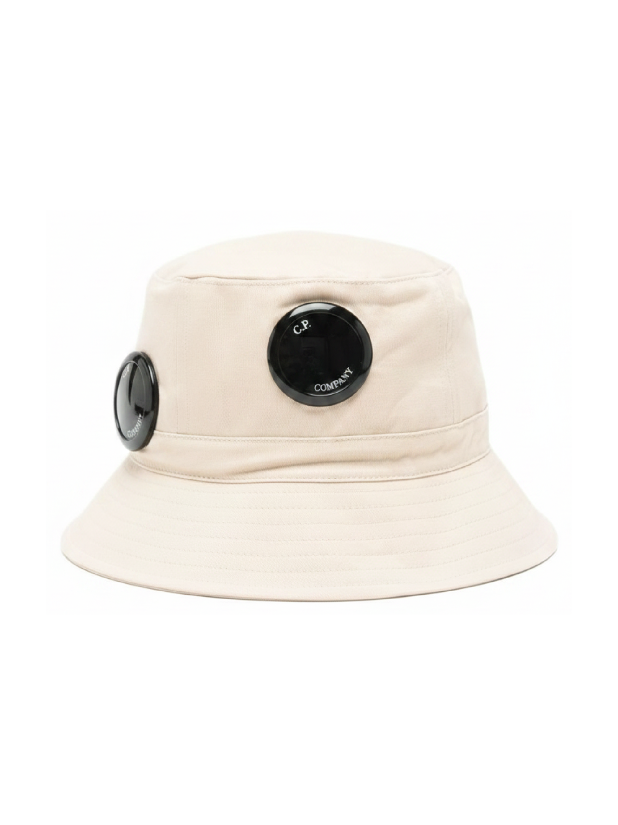 Cappello da pescatore per bambino C.P. Company Kids beige con visiera CMX00NLOA04 10203 C.P.COMPANY KIDS 