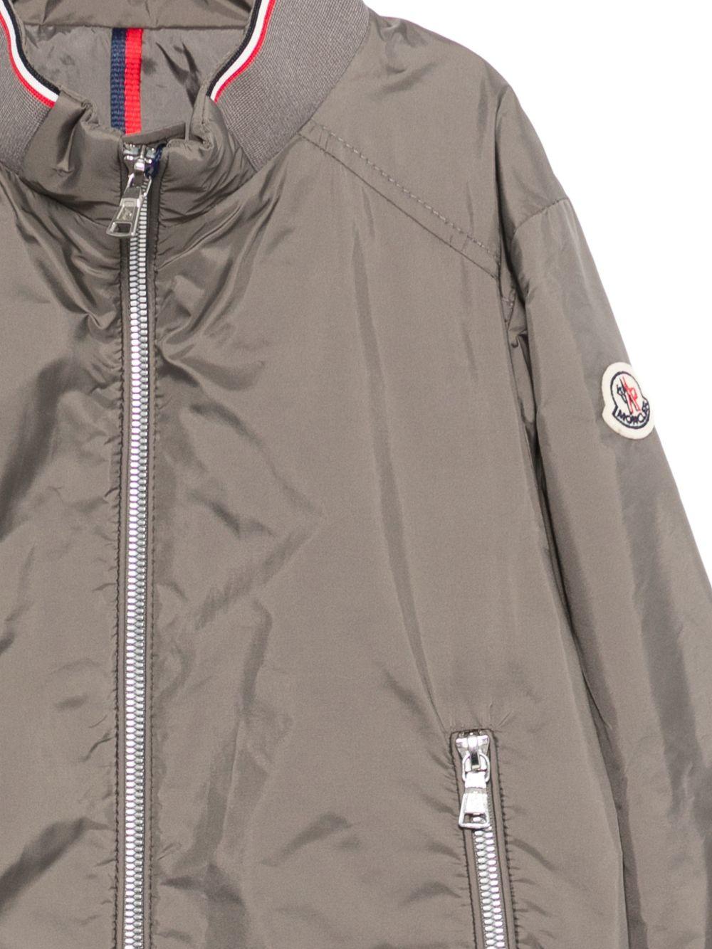 Giubbino per bambino Moncler Enfant grigio con cerniera hilmi L19541A0003953A5E 93B MONCLER KIDS 