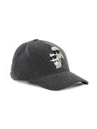 Berretto da baseball per bambino Karl Lagerfeld Kids grigio ricamato Z31198 016 KARL LAGERFELD KIDS 
