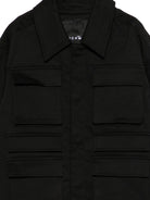 Giacca per bambino John Richmond Junior nera cpn tasca applicata RBP26036GB BLACK JOHN RICHMOND KIDS 