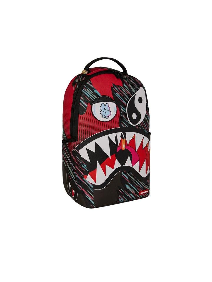 Zaino "Hyper Driven Shark" per bambini Sprayground Kid multicolore con patch 910B9246 NSZ SPRAYGROUND KIDS 