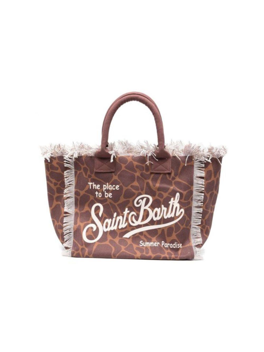 Borsa Vanity MC2 Saint Barth animalier con logo sul davanti VANI001 00900L MC2 ST. BARTH KIDS 