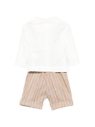 Abito per neonato Colorichiari multicolore con papillon abbinato MN508444 4795a 15 COLORICHIARI KIDS 