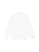 Camicia per bambino Fay Kids bianca con colletto alla francese FW5Q20 P0013 101 FAY KIDS 