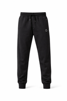 Pantaloni Alvar per bambino Molo neri con quadrante con smiley 6S26I201 0099 MOLO KIDS 