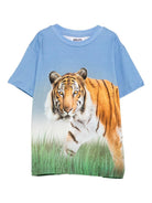 T-shirt Rubin per bambino Molo multicolor con stampa tigre 1S26A217 9862 MOLO KIDS 