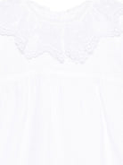 Tutina per neonati Jesurum bianco con rifiniture in pizzo FOSCARI BIANCO JESURUM KIDS 
