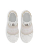 Sneakers per bambina Givenchy Kids bianco con ricamo con logo H30673 184 GIVENCHY KIDS 