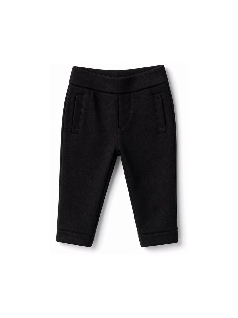 Pantaloni per neonato Emporio Armani Kids blu con tasche laterali a soffietto 8NHPS9 1JRIZ 0920 EMPORIO ARMANI KIDS 