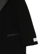 Blazer per bambina Douuod Kids nero a tre bottoni con revers classici DX2A34 J0371 930 DOUUOD 