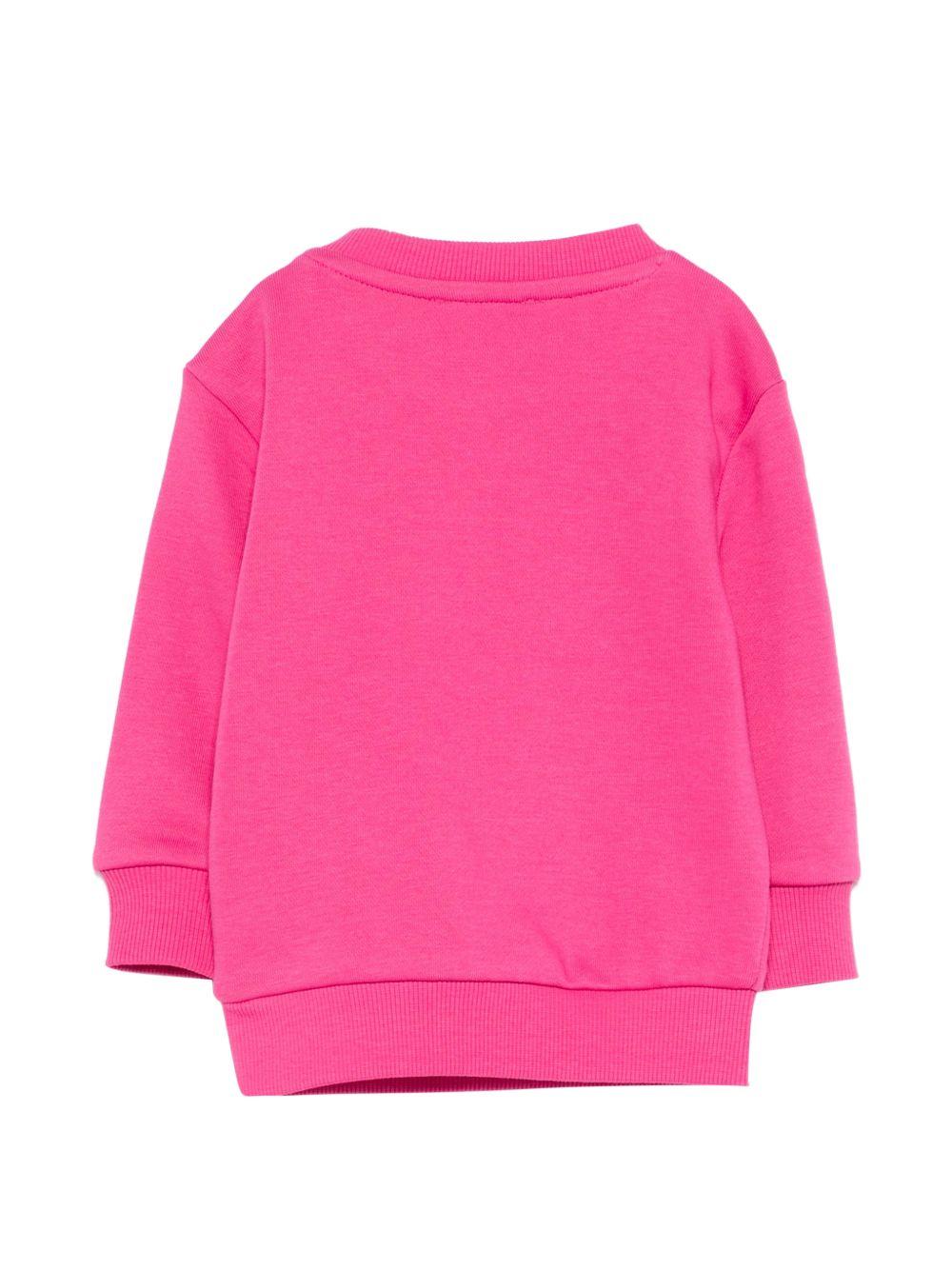 Felpa per bambina John Richmond Junior fucsia con logo sul davanti RIP26036FE FUCHSIA PURPLE JOHN RICHMOND KIDS 