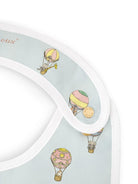 Bavaglino per neonati Atelier Choux verde con stampa BI-CS-MOM A-U ATELIER CHOUX PARIS KIDS 