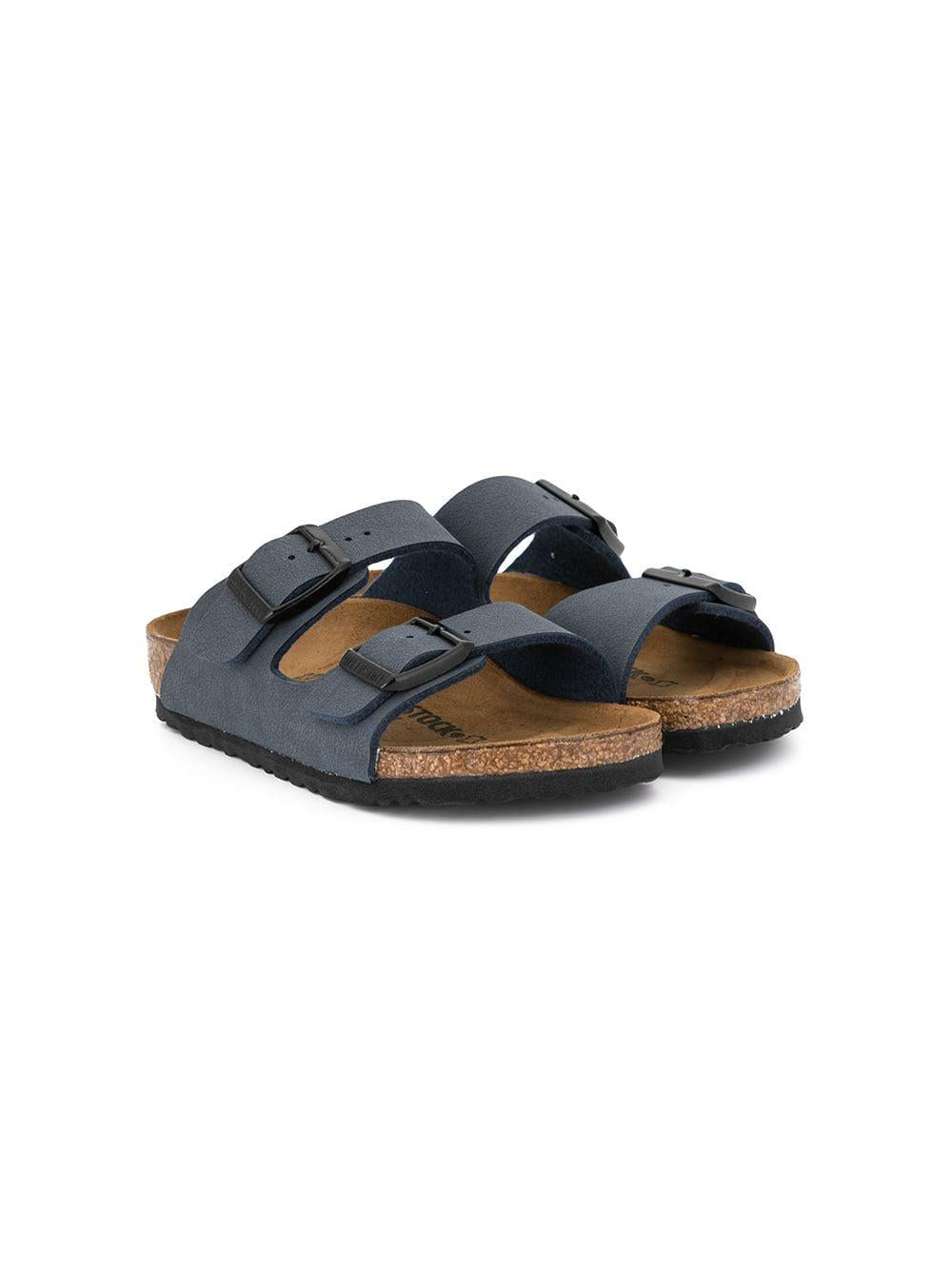 Ciabatte per bambini Birkenstock Kids Arizona blu con fibbia 552903 NAVY BIRKENSTOCK KIDS 