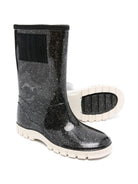 Stivali per bambina Marc Jacobs Kids neri con dettagli glitterati W60673 09B THE MARC JACOBS KIDS 