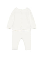 Set due pezzi per neonata Tartine & Chocolat bianchi con ruches CC36000 13 TArtine & Chocolat KIDS 