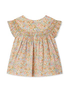 Blusa Eliotine per neonata Bonpoint multicolor con stampa fiori all-over S05XBLW00008 525C BONPOINT 