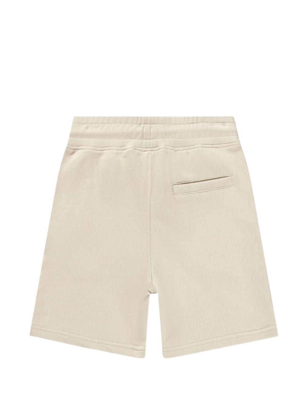 Shorts per bambino Molo Kids beige con stampa smile 6S26H201 8894 MOLO KIDS 